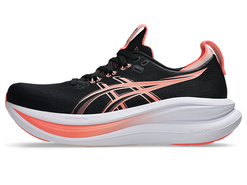 GEL-NIMBUS 28 - Black/Pearl Pink