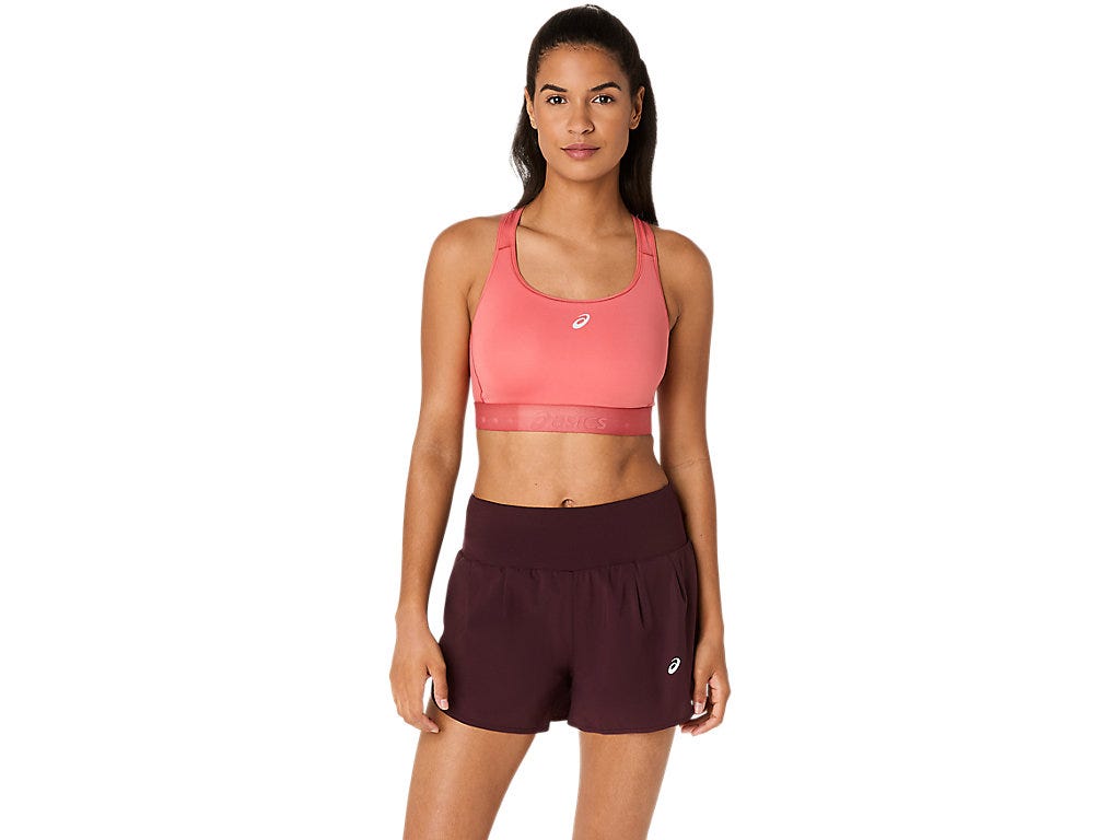 ROAD COMPRESSION BRA - Dark Pink Clay