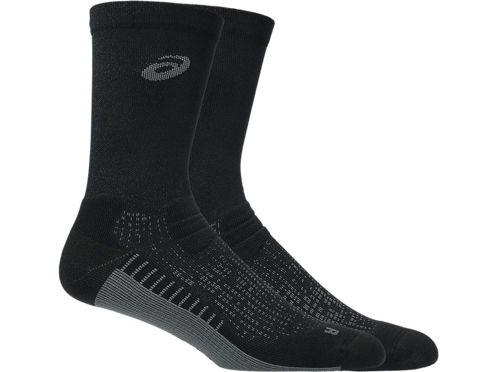 PERFORMANCE RUN SOCK CREW - Performance Black